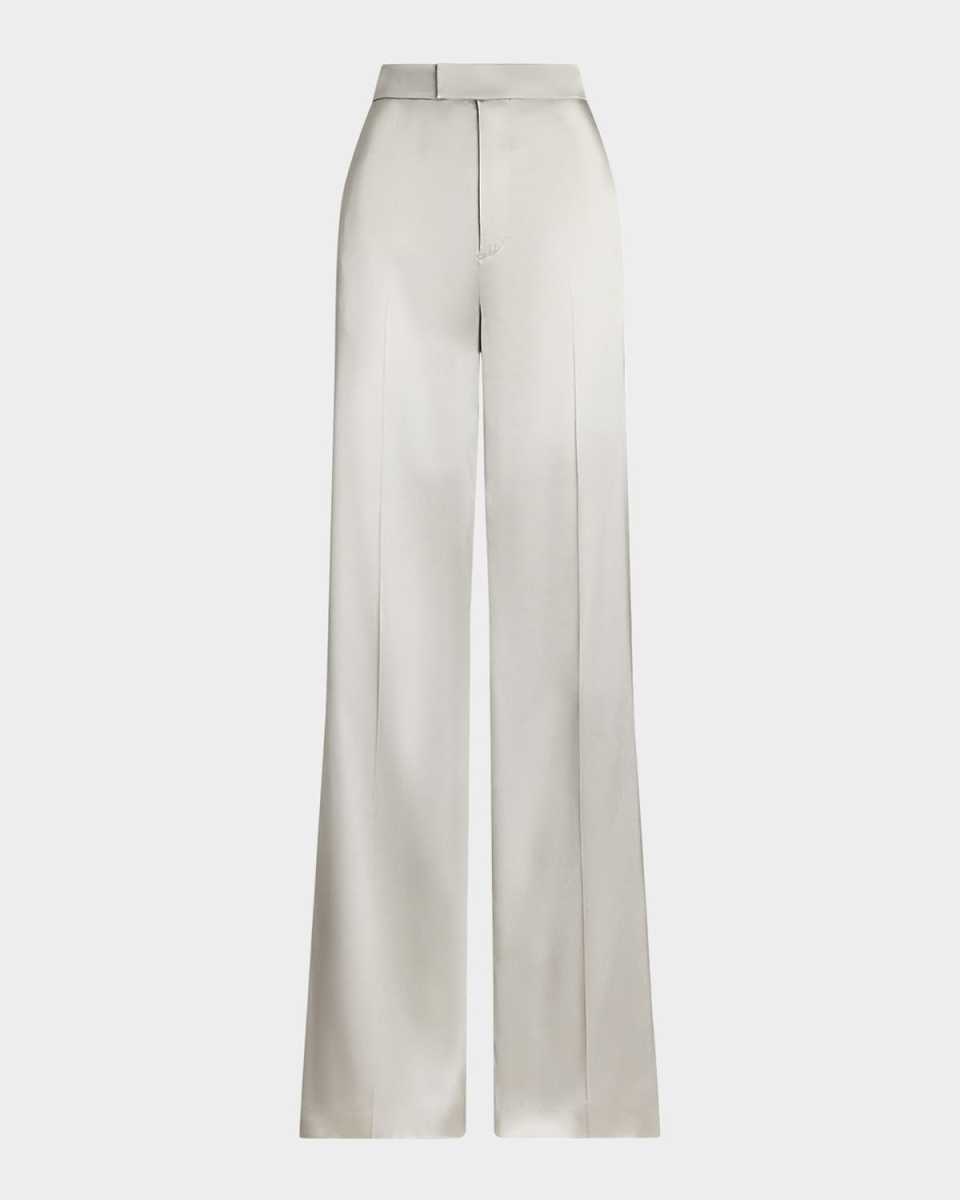 Parson Satin Wide-Leg Pants